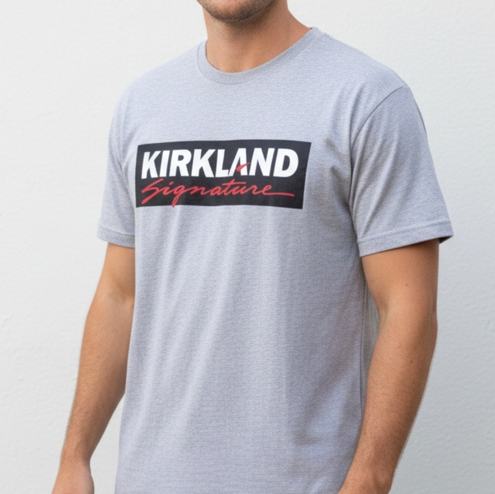 Kirkland Signature Gray T-Shirt Men’s XXL / Women’s XXXL – Excellent Condition